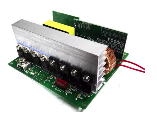 [INV-PSW-12V-220V-500W] Плата інвертора 12V DC → 220V AC, чиста синусоїда, до 500W (50/60Hz)